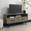 Loft Vintage Weathered Oak Media Unit