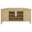 Nathan Shades Oak Shaped Corner TV Unit