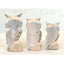 Set of 3 Small Owls - Hunter Furnishing