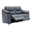 G Plan Jackson 2 Seater DBL Electric recliner Leather Sofa