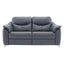 G Plan Jackson 2 Seater DBL Manual recliner Leather Sofa