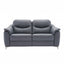 G Plan Jackson 3 Seater DBL Manual Recliner Leather Sofa