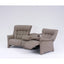 Himolla Rhine Curved Manual Recliner Sofa with Table - Hunter Furnishing