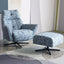 Peabody Swivel Chair and Stool - Hunter Furnishing