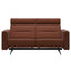 Stressless 2 Seater Stella Sofa With 2 Headrests In Paloma Copper - Black Feet