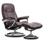 Stressless Consul Medium Recliner with Stool - Hunter Furnishing