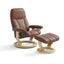 Stressless Consul Medium Recliner with Stool - Hunter Furnishing