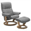 Stressless Mayfair Large Classic Recliner with Stool - Hunter Furnishing