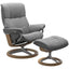 Stressless Mayfair Medium Recliner with Stool Signature Base SPECIAL OFFER - Hunter Furnishing