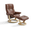 Stressless Mayfair Small Recliner with Stool - Hunter Furnishing