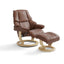 Stressless Reno Medium Recliner with Stool - Hunter Furnishing